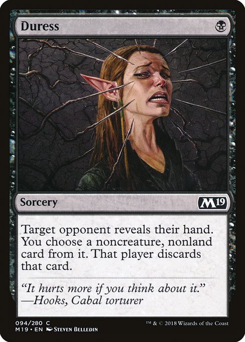 Duress - Core Set 2019 #94