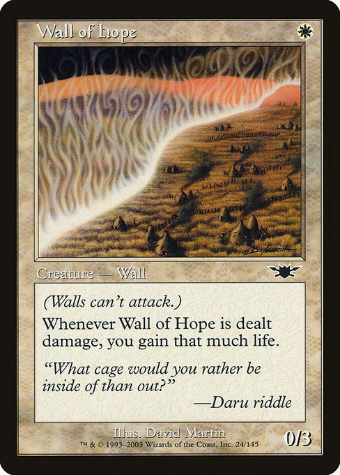 Wall of Hope - Legions #24