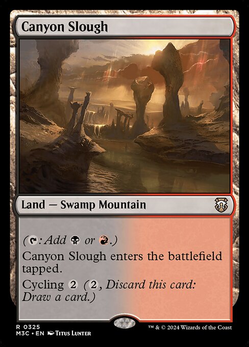 Canyon Slough - Modern Horizons 3 Commander #325