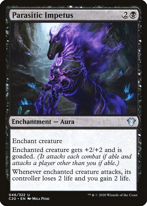Parasitic Impetus - Commander 2020 #46