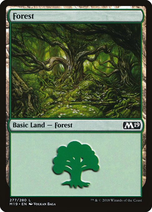 Forest (277) - Core Set 2019 #277