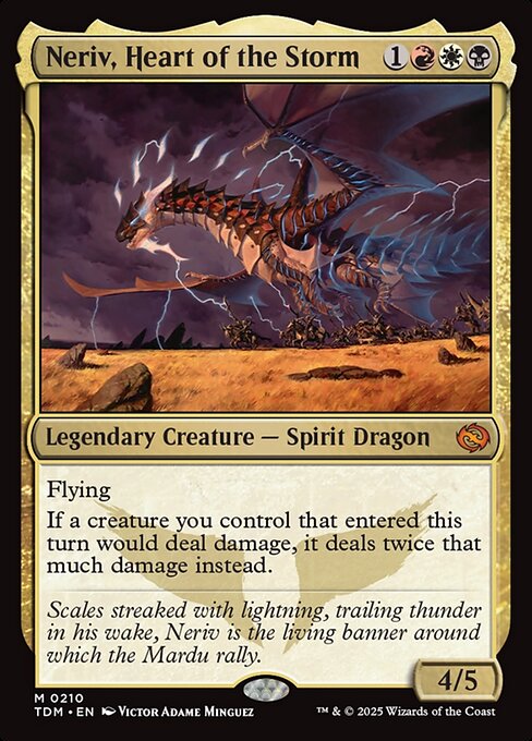 Neriv, Heart of the Storm - Tarkir: Dragonstorm #210