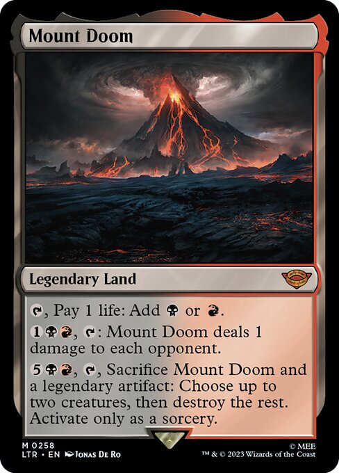 Mount Doom - The Lord of the Rings: Tales of Middle-earth #258