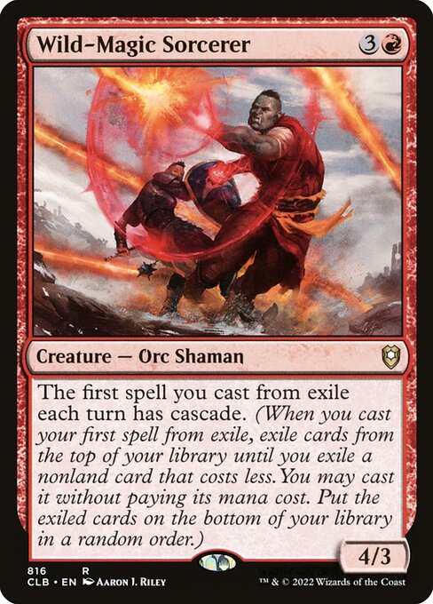 Wild-Magic Sorcerer - Commander Legends: Battle for Baldur's Gate #816