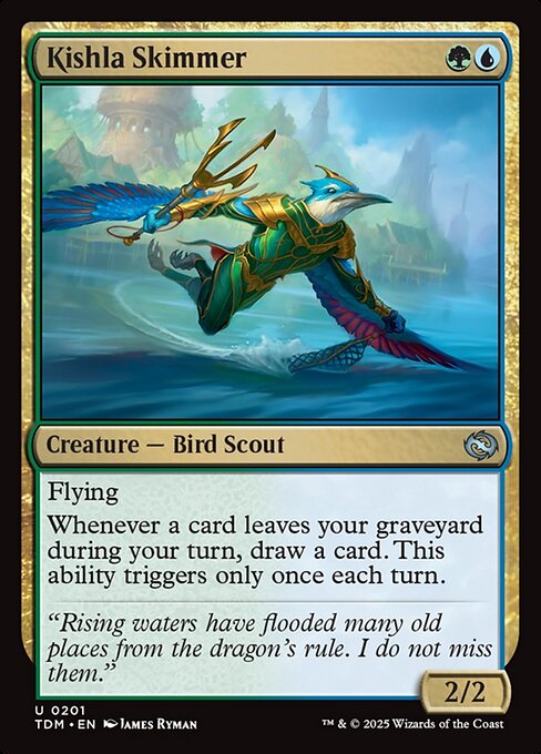 Kishla Skimmer - Tarkir: Dragonstorm #201