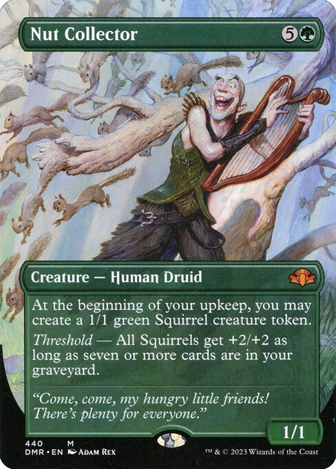 Nut Collector (Borderless) - Dominaria Remastered #440