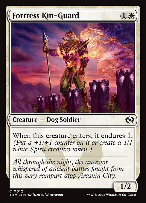 Fortress Kin-Guard - Tarkir: Dragonstorm #12