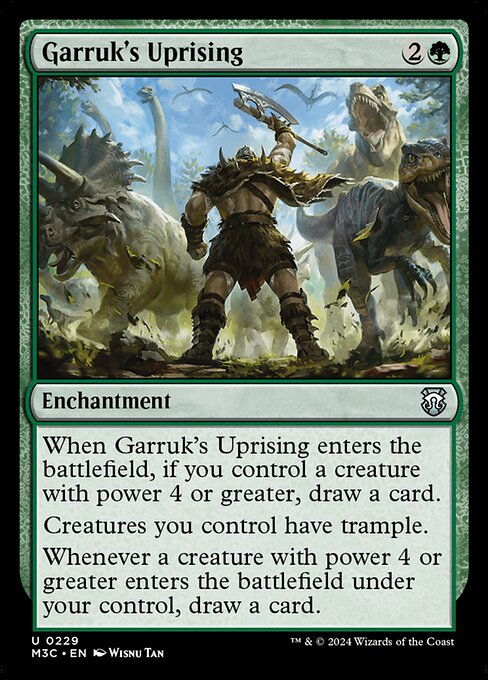 Garruk's Uprising - Modern Horizons 3 Commander #229