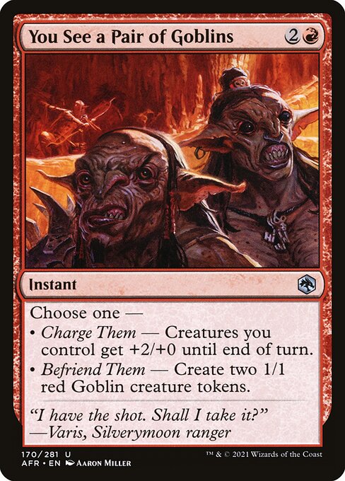 You See a Pair of Goblins - Adventures in the Forgotten Realms #170