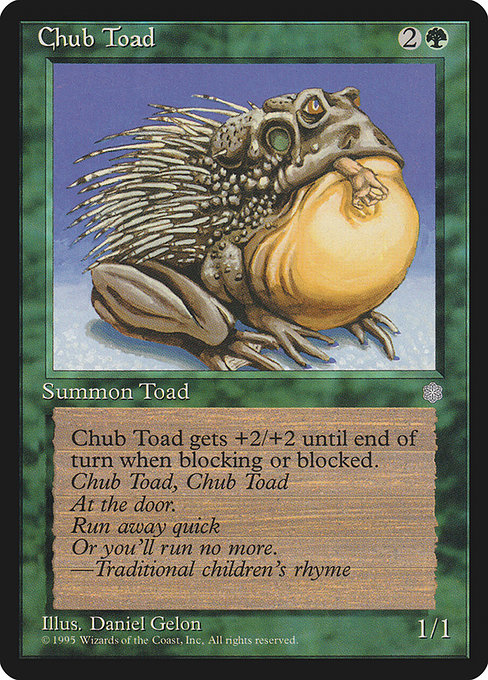 Chub Toad - Ice Age #229