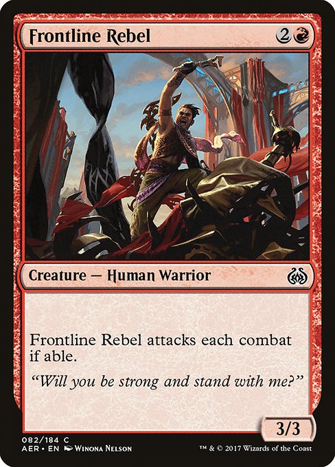 Frontline Rebel - Aether Revolt #82