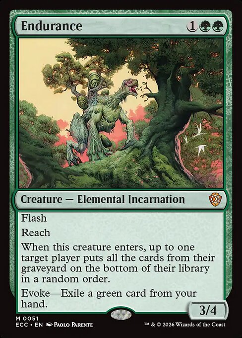 Endurance - Lorwyn Eclipsed Commander #51