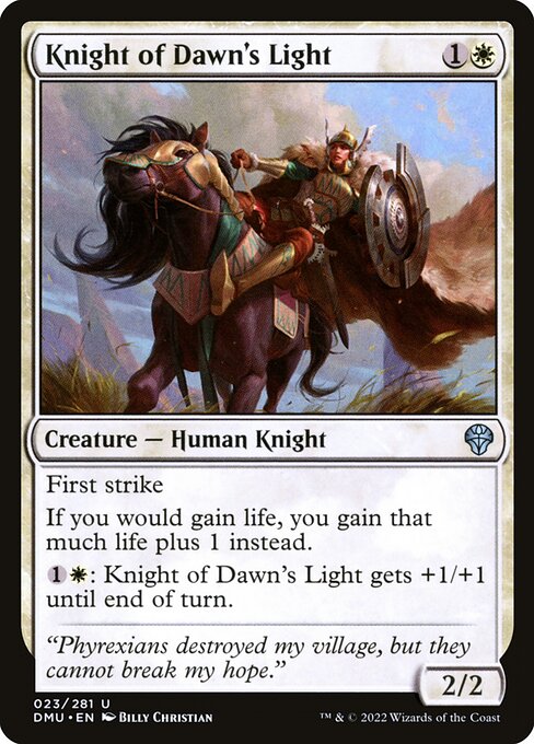 Knight of Dawn's Light - Dominaria United #23