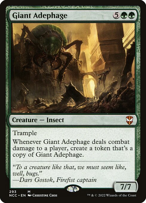 Giant Adephage - New Capenna Commander #293