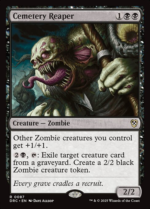 Cemetery Reaper - Aetherdrift Commander #87