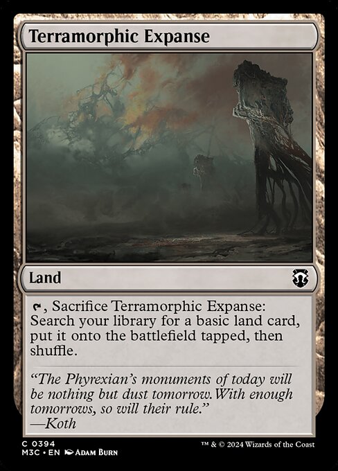 Terramorphic Expanse - Modern Horizons 3 Commander #394