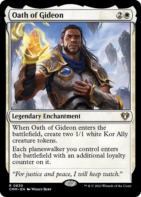 Oath of Gideon - Commander Masters #830