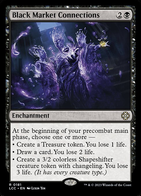 Black Market Connections - The Lost Caverns of Ixalan Commander #181