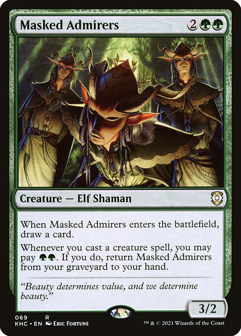 Masked Admirers - Kaldheim Commander #69