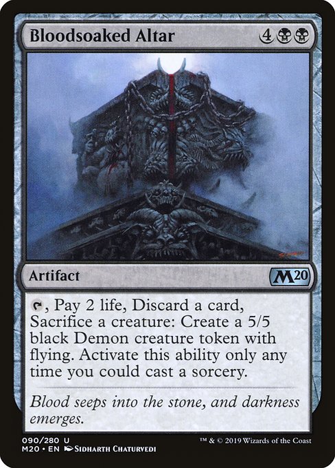 Bloodsoaked Altar - Core Set 2020 #90