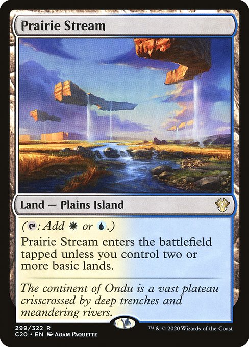 Prairie Stream - Commander 2020 #299