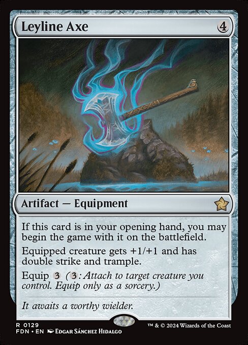 Leyline Axe - Foundations #129