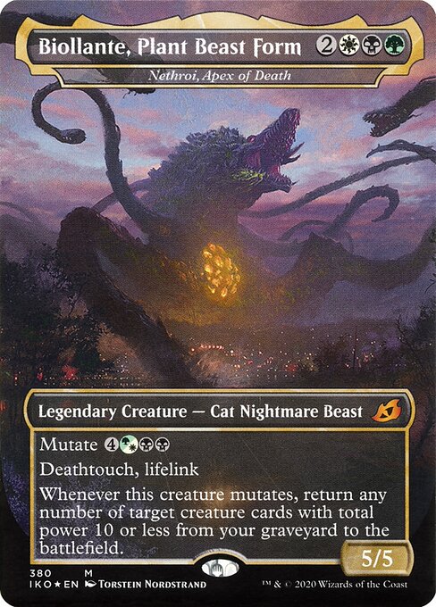 Biollante, Plant Beast Form - Nethroi, Apex of Death - Ikoria: Lair of Behemoths #380