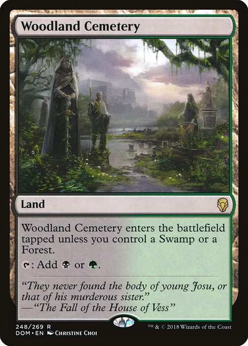 Woodland Cemetery - Dominaria #248