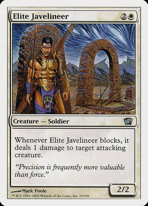 Elite Javelineer - Eighth Edition #19