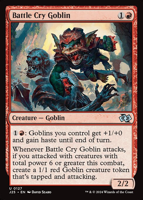 Battle Cry Goblin - Foundations Jumpstart #127
