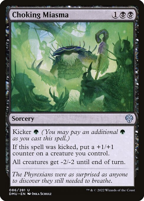 Choking Miasma - Dominaria United #86