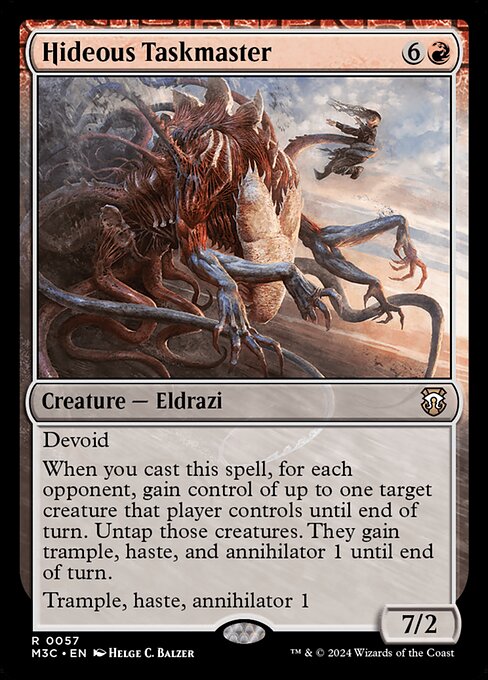 Hideous Taskmaster - Modern Horizons 3 Commander #57