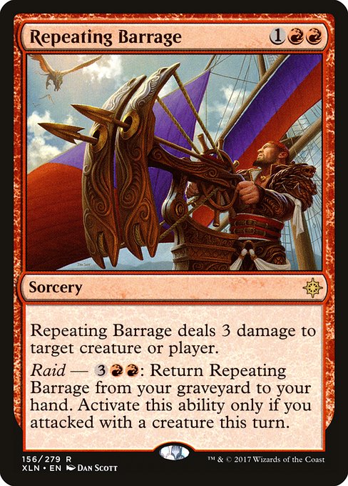 Repeating Barrage - Ixalan #156