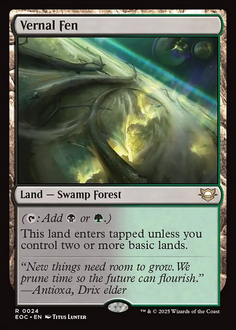 Vernal Fen - Edge of Eternities Commander #24