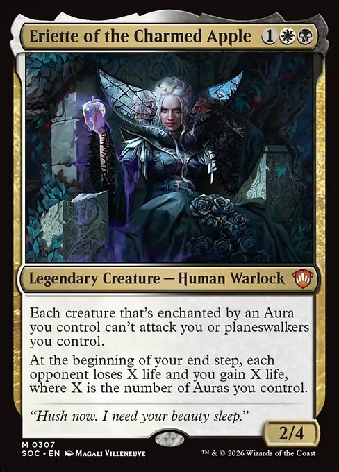 Eriette of the Charmed Apple - Secrets of Strixhaven Commander #307