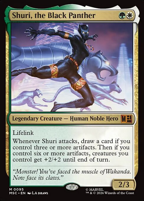 Shuri, the Black Panther - Marvel Super Heroes Commander #95