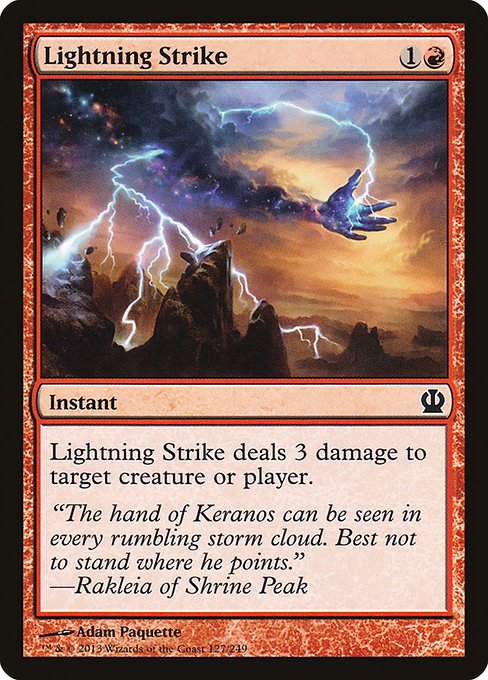 Lightning Strike - Theros #127