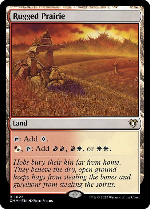 Rugged Prairie - Commander Masters #1022
