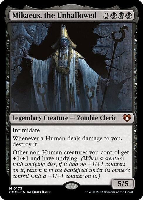 Mikaeus, the Unhallowed - Commander Masters #173