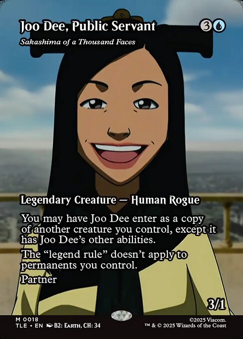 Joo Dee, Public Servant - Sakashima of a Thousand Faces (Borderless) - Avatar: The Last Airbender Eternal #18