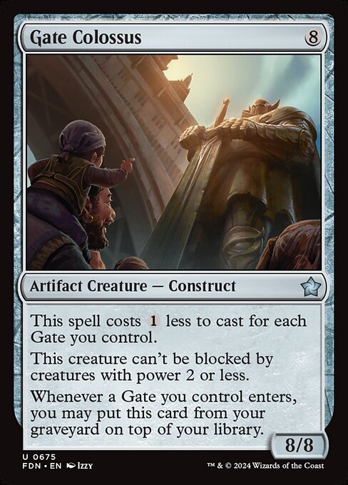 Gate Colossus - Foundations #675