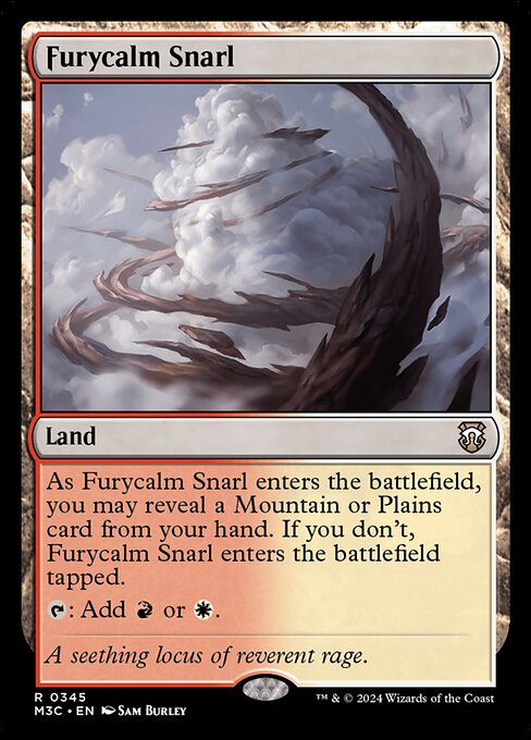 Furycalm Snarl - Modern Horizons 3 Commander #345