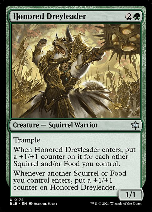 Honored Dreyleader - Bloomburrow #178
