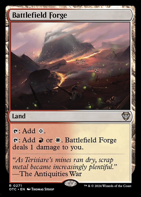 Battlefield Forge - Outlaws of Thunder Junction Commander #271