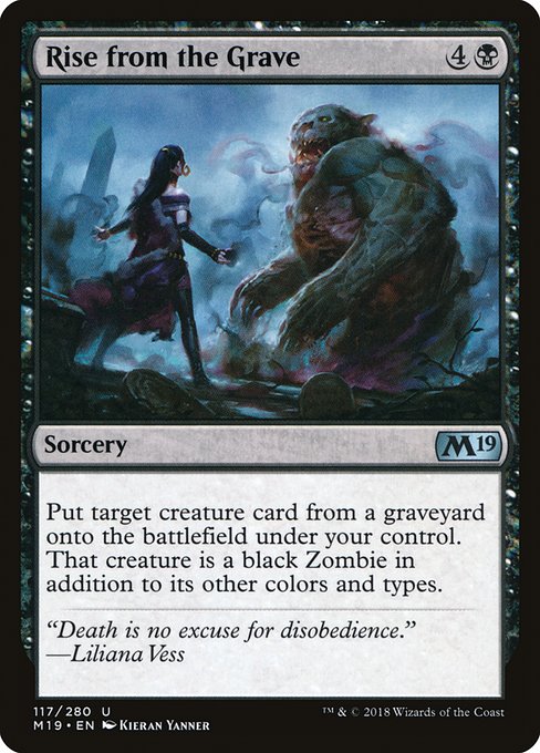 Rise from the Grave - Core Set 2019 #117