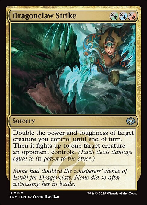 Dragonclaw Strike - Tarkir: Dragonstorm #180