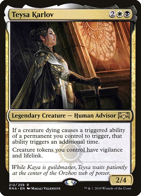 Teysa Karlov - Ravnica Allegiance #212