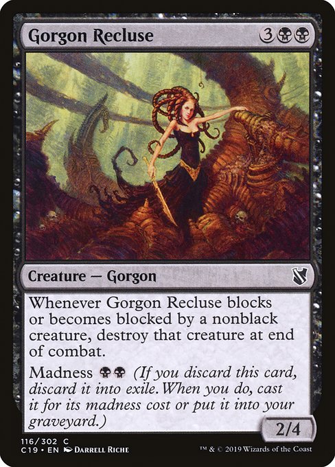 Gorgon Recluse - Commander 2019 #116