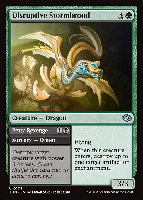 Disruptive Stormbrood - Tarkir: Dragonstorm #178