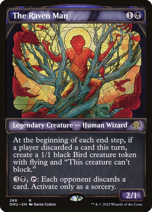 The Raven Man (Showcase) - Dominaria United #289
